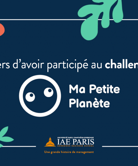 Visuel : Fiers d'avoir participé au challenge Ma Petite Planète 