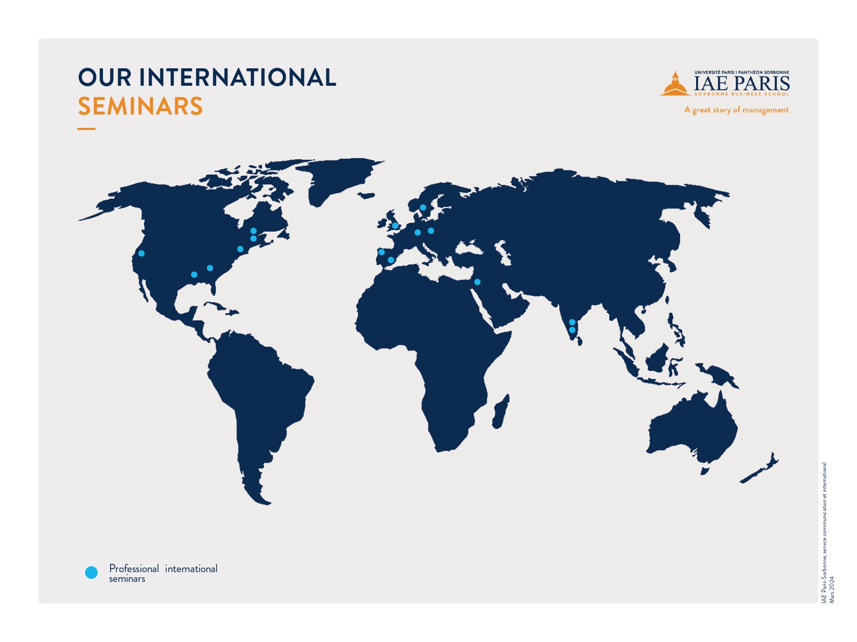map international seninars partners