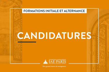 Candidatures initiale/alternance