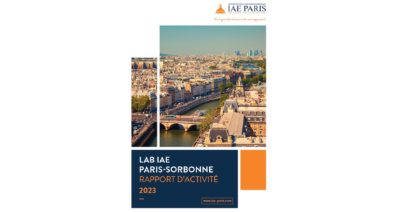 Couverture du bilan 2023 du Lab IAE Paris-Sorbonne